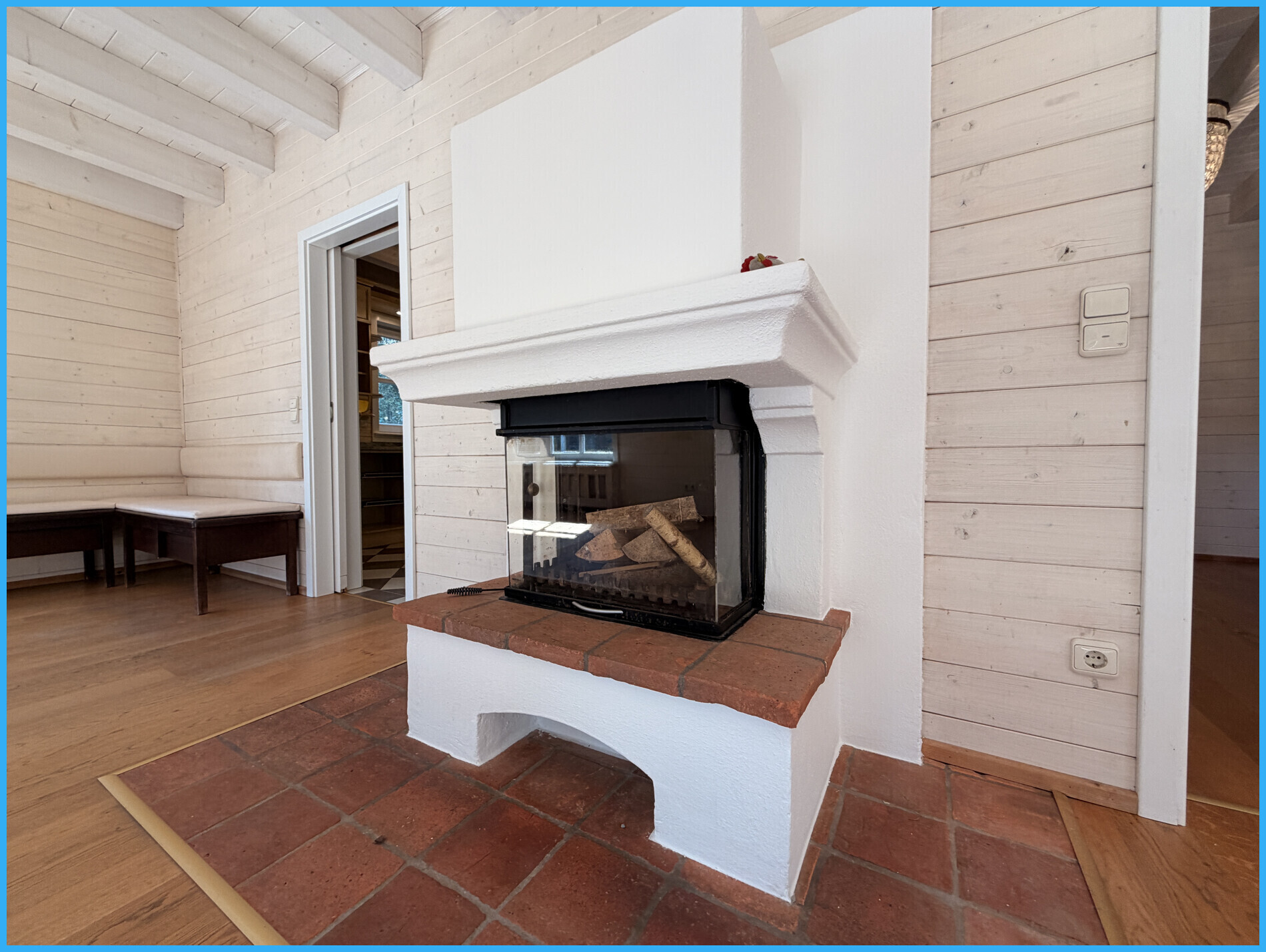 Kamin für wohlige Wärme