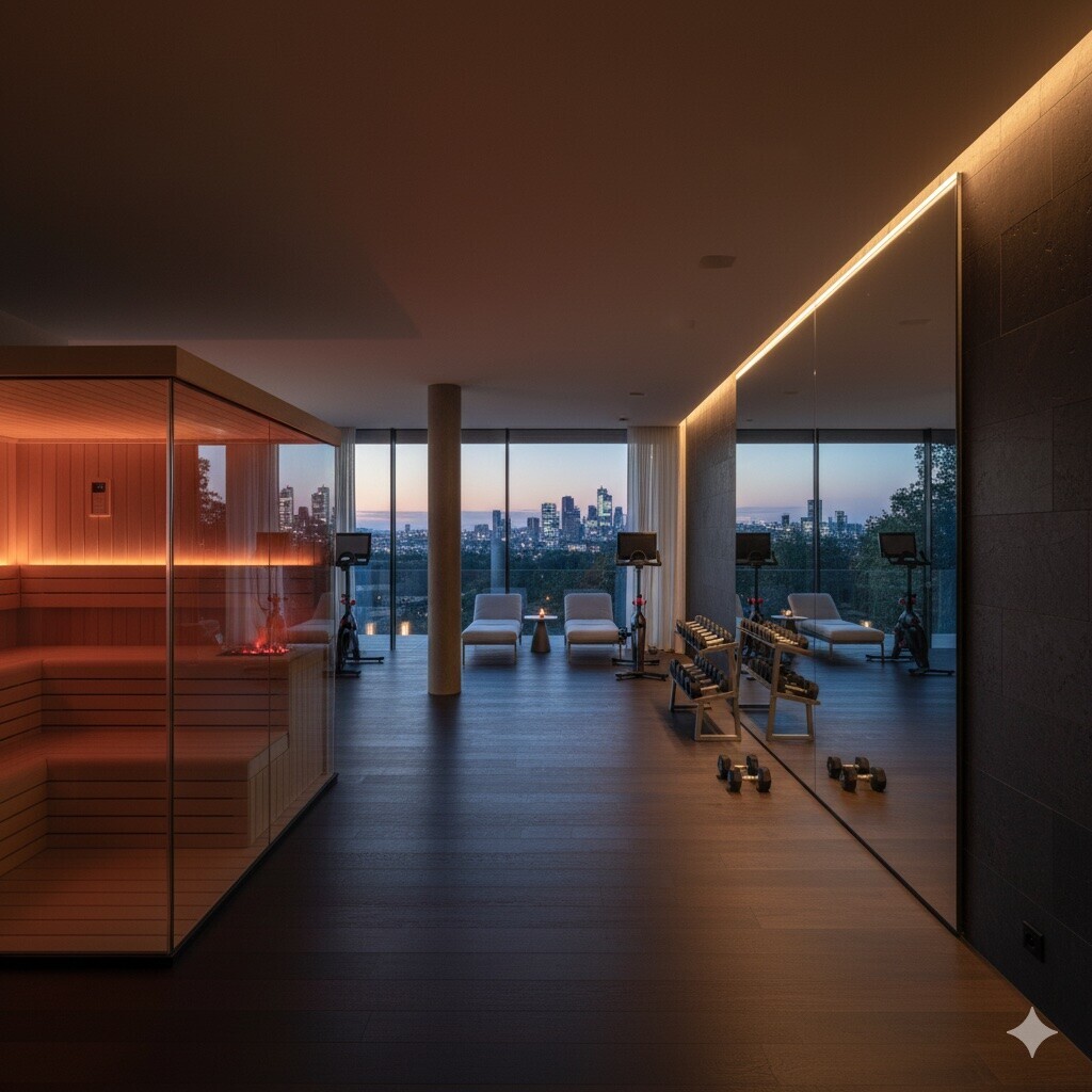 Private Gym and Sauna
