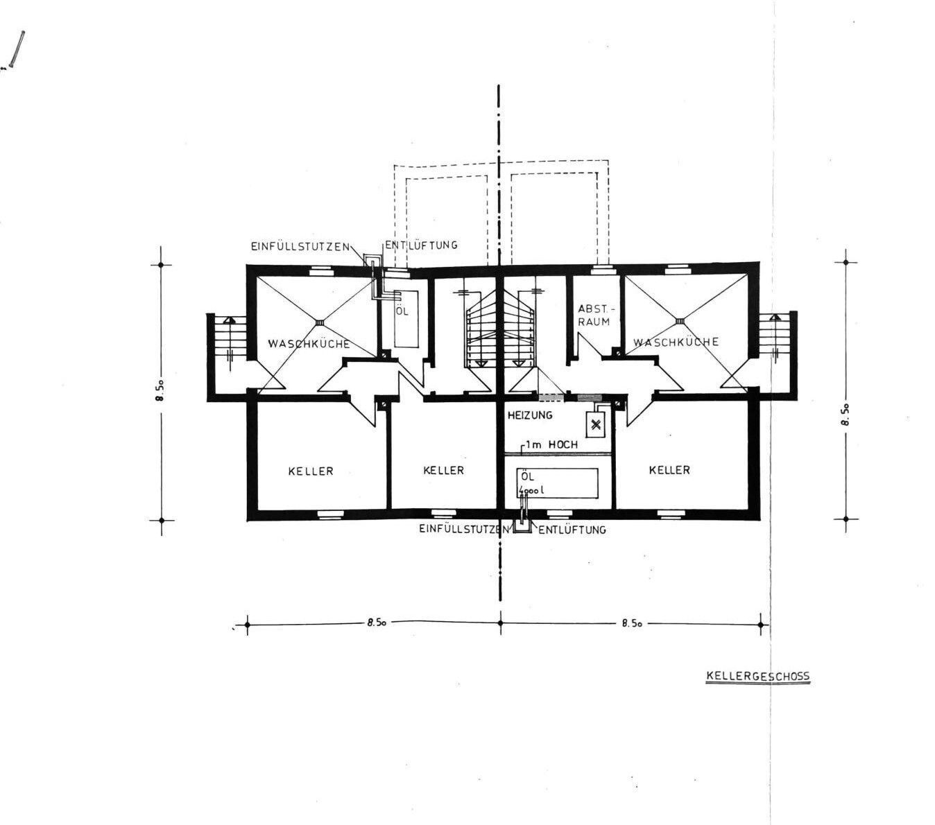 Keller Grundriss