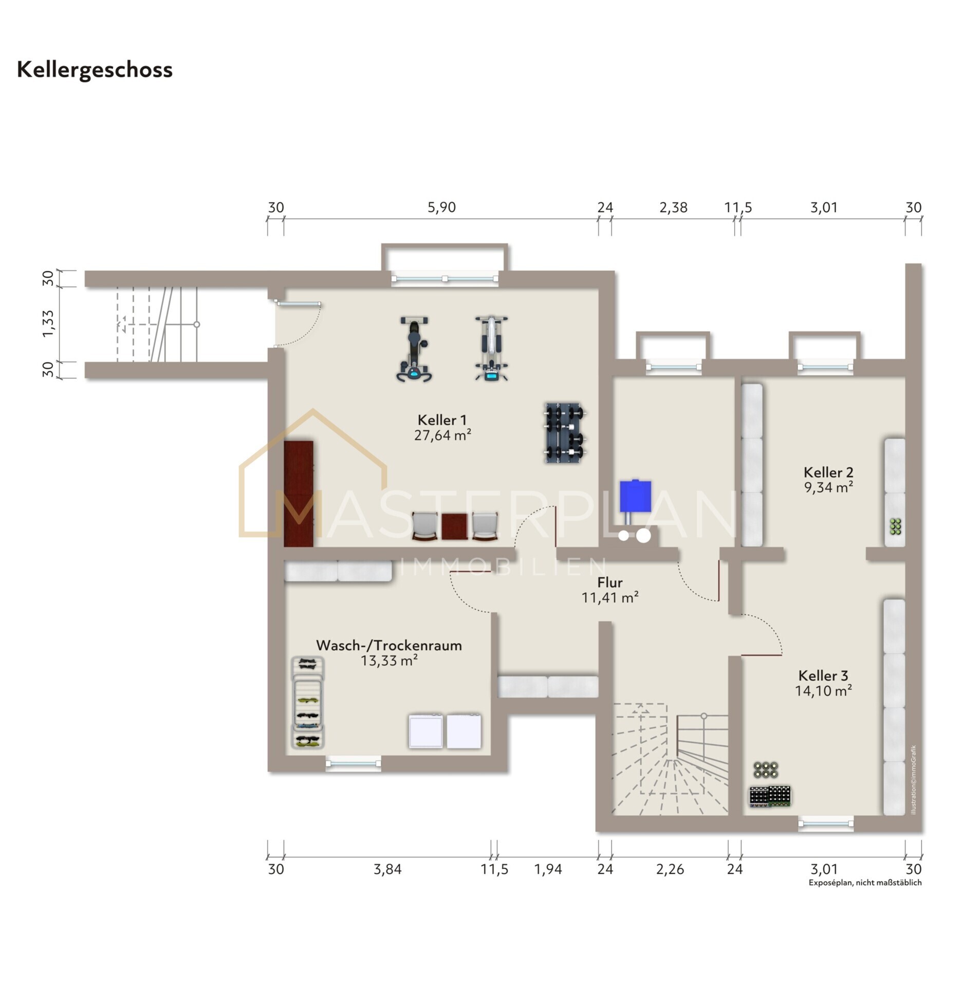 Grundriss Kellergeschoss