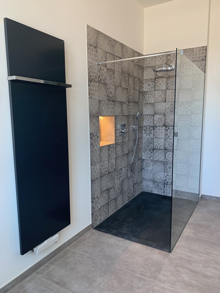 Begehbare Dusche 