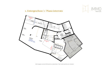 Plan 1. Untergeschoss RM612_3