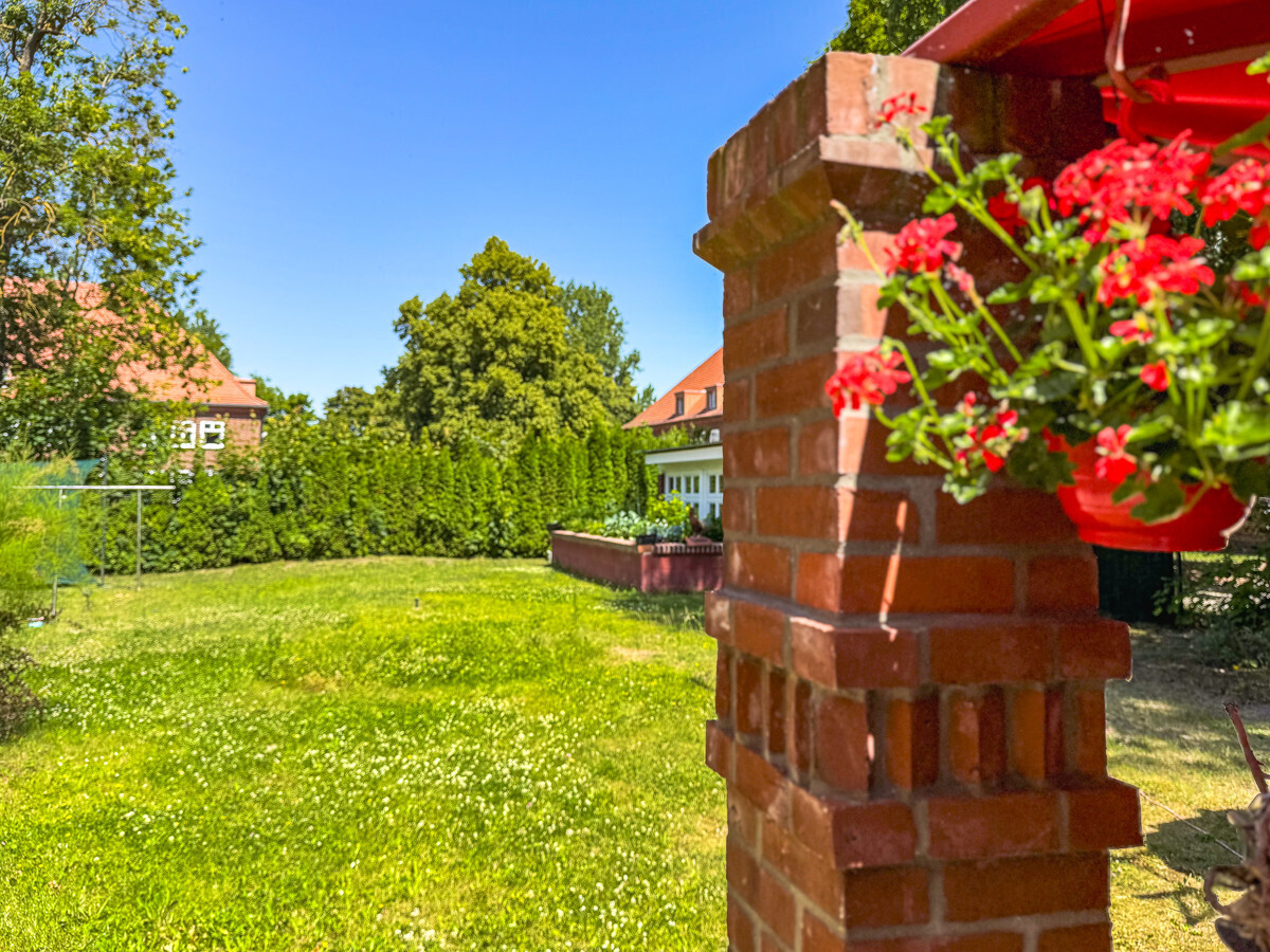 Grün, gewachsen, großzügig