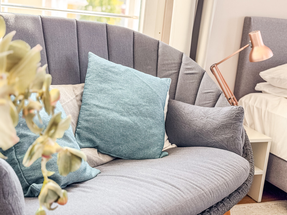 Ebenfalls komfortabel möbliert