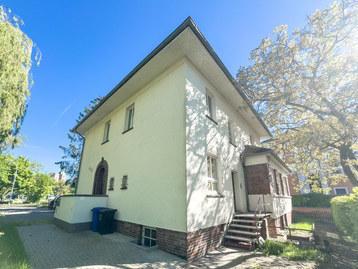 Der hintere Bereich der Villa