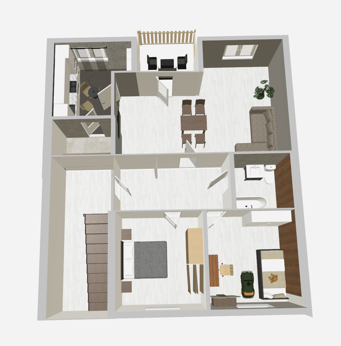 Grundriss DG