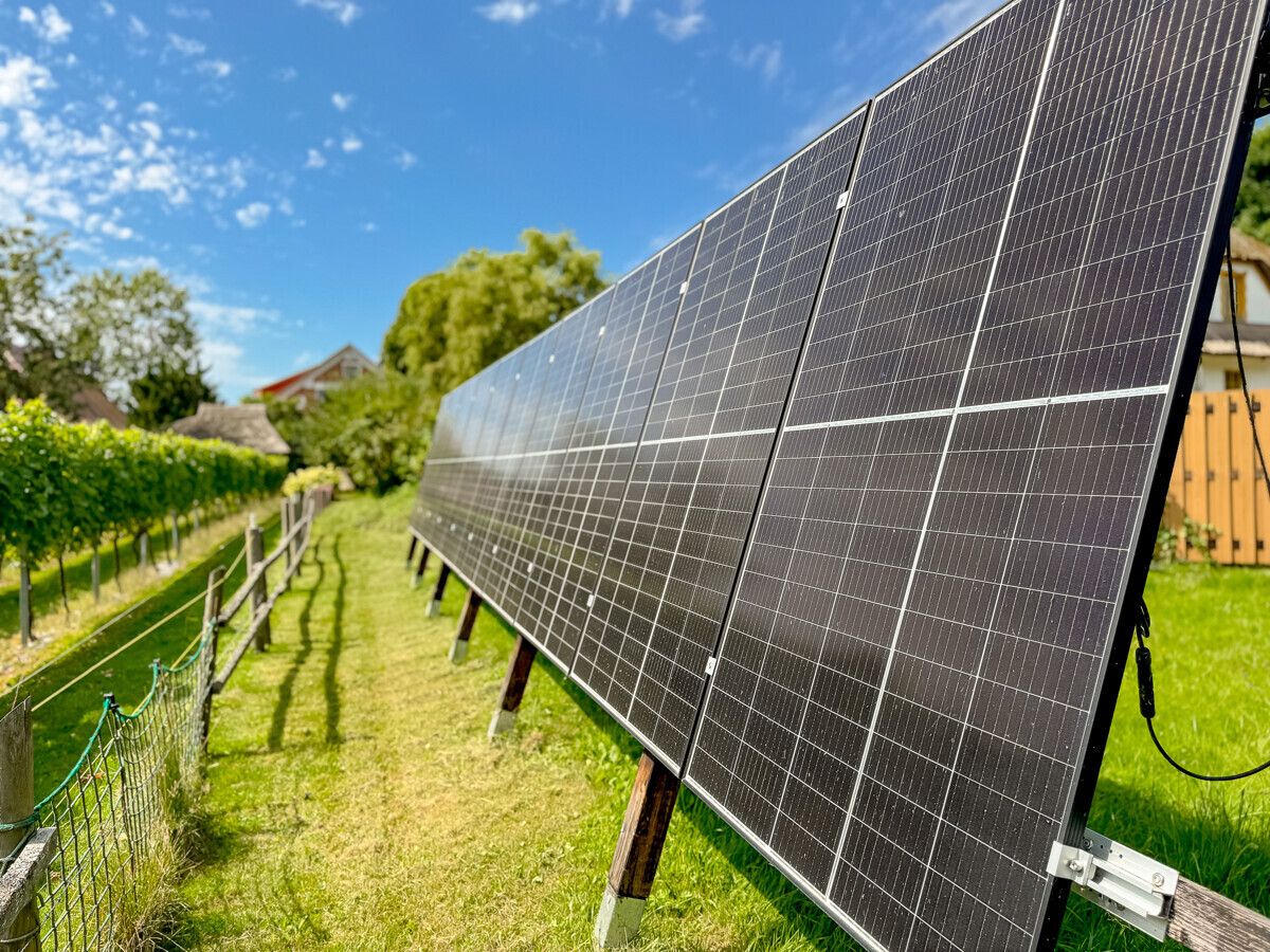 Nachhaltige Energie durch eigenes PV-System