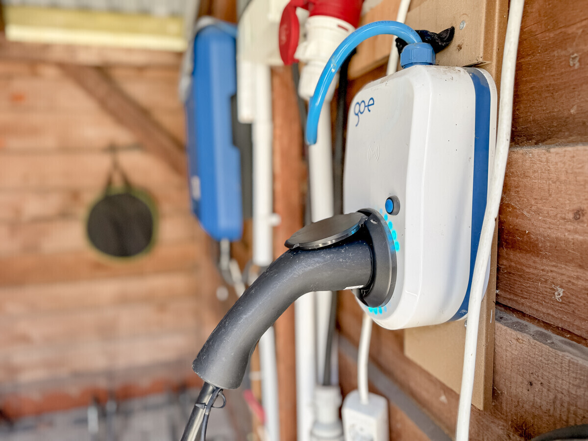 Wallboxen für Elektroautos.