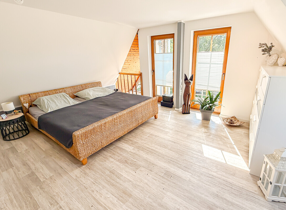 Mit eigenem Balkon