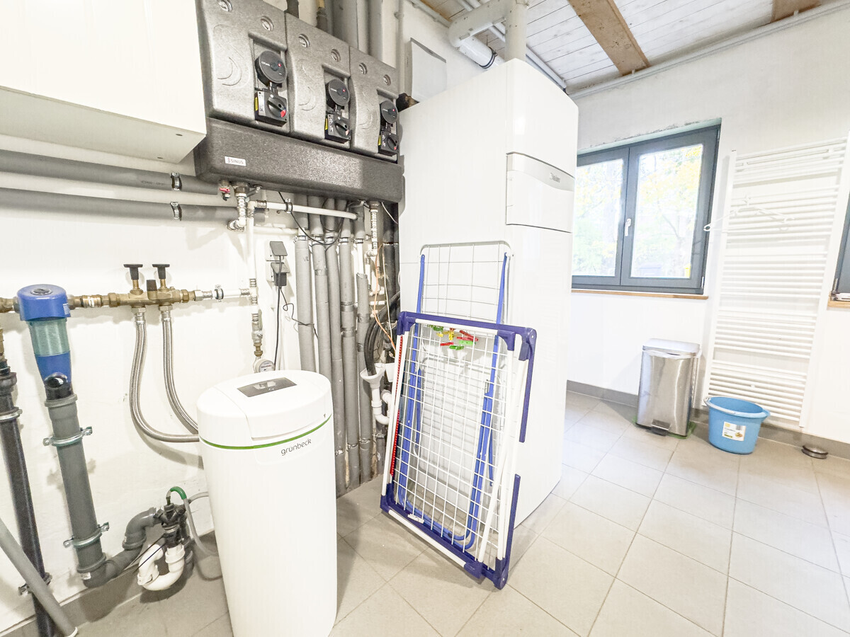 Hauswirtschaftsraum mit Anschlüssen