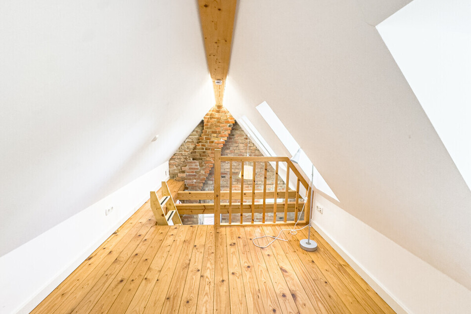 Der ausgebaute Spitzboden