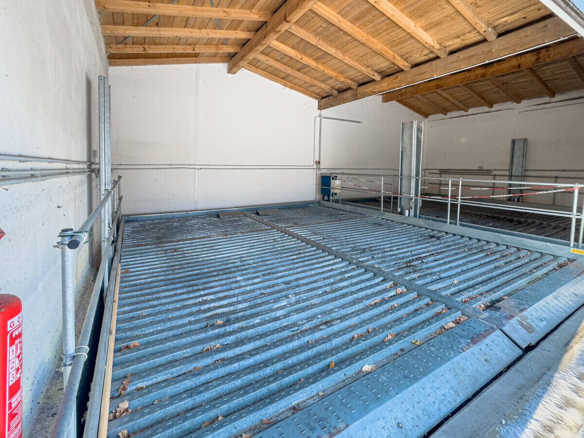 Geschützter Stellplatz