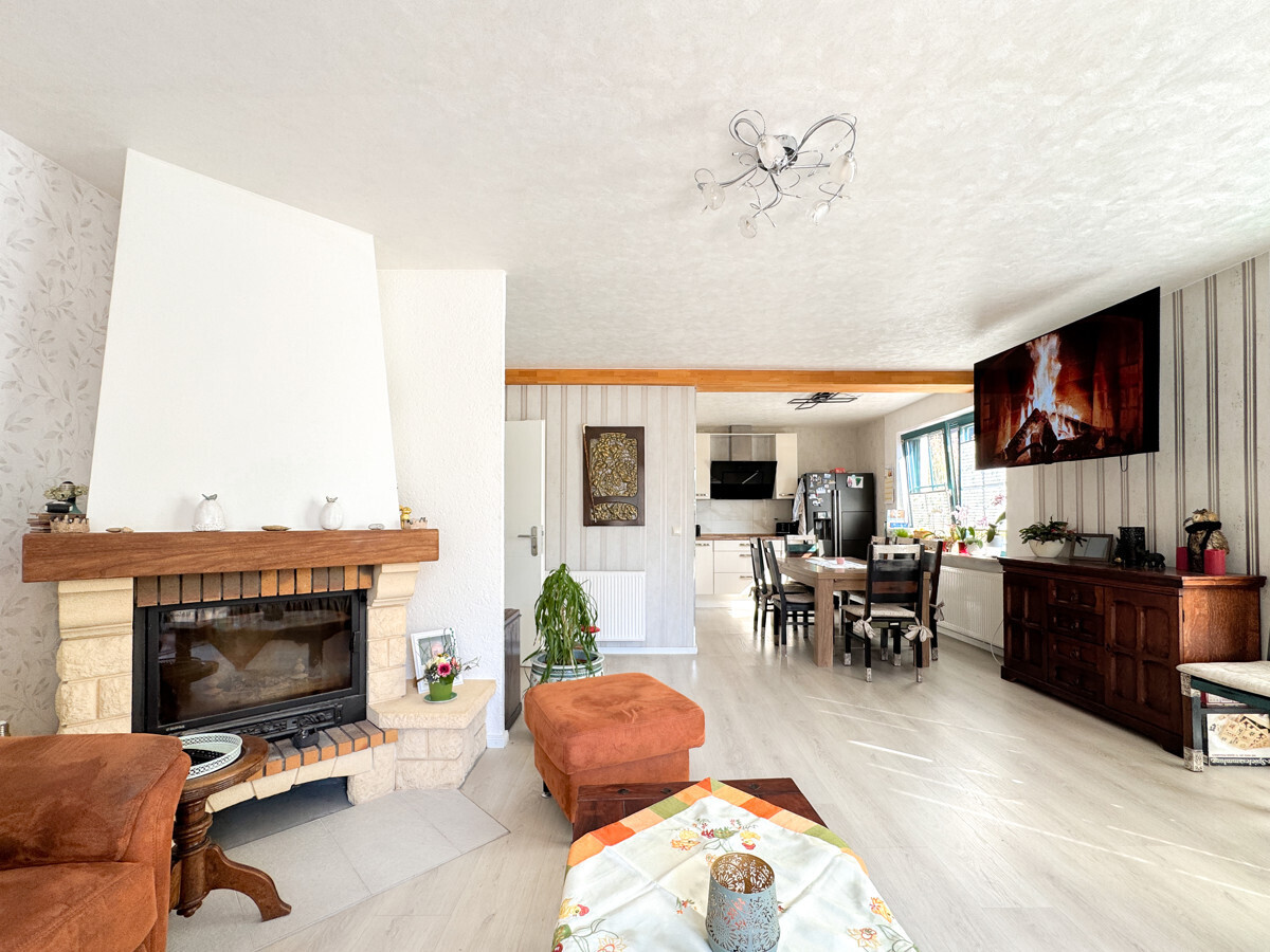 Ein offener Wohn-Essbereich