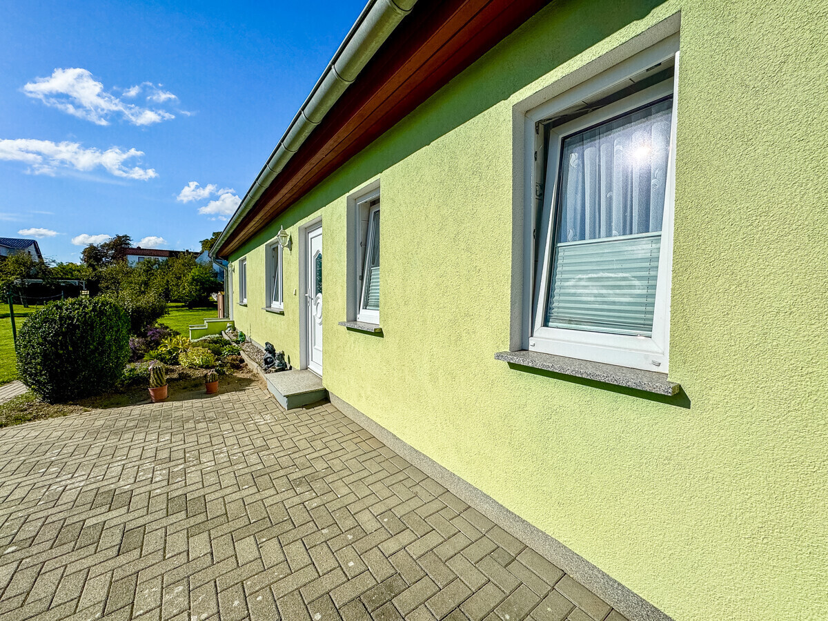 Der Zugang zur Einliegerwohnung