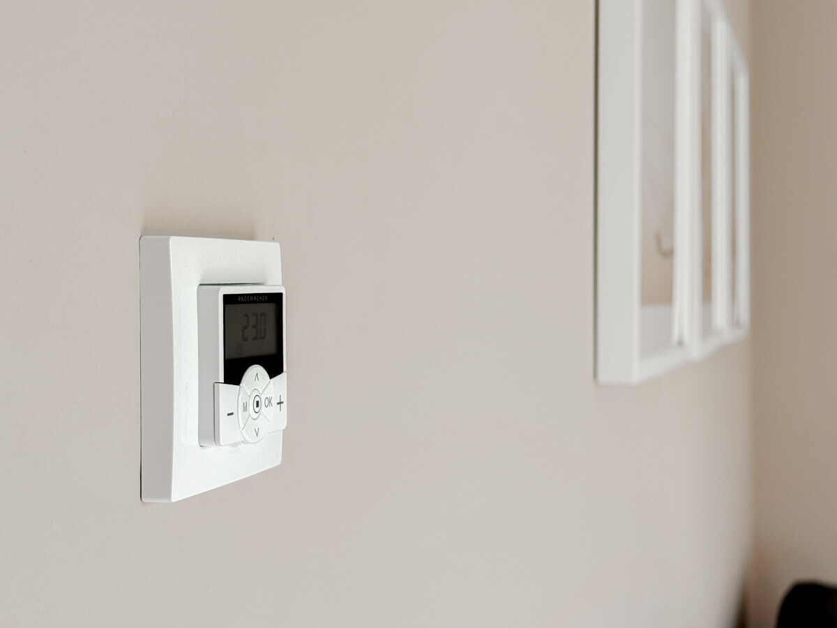Wandthermostat zur Steuerung der Fußbodenheizung