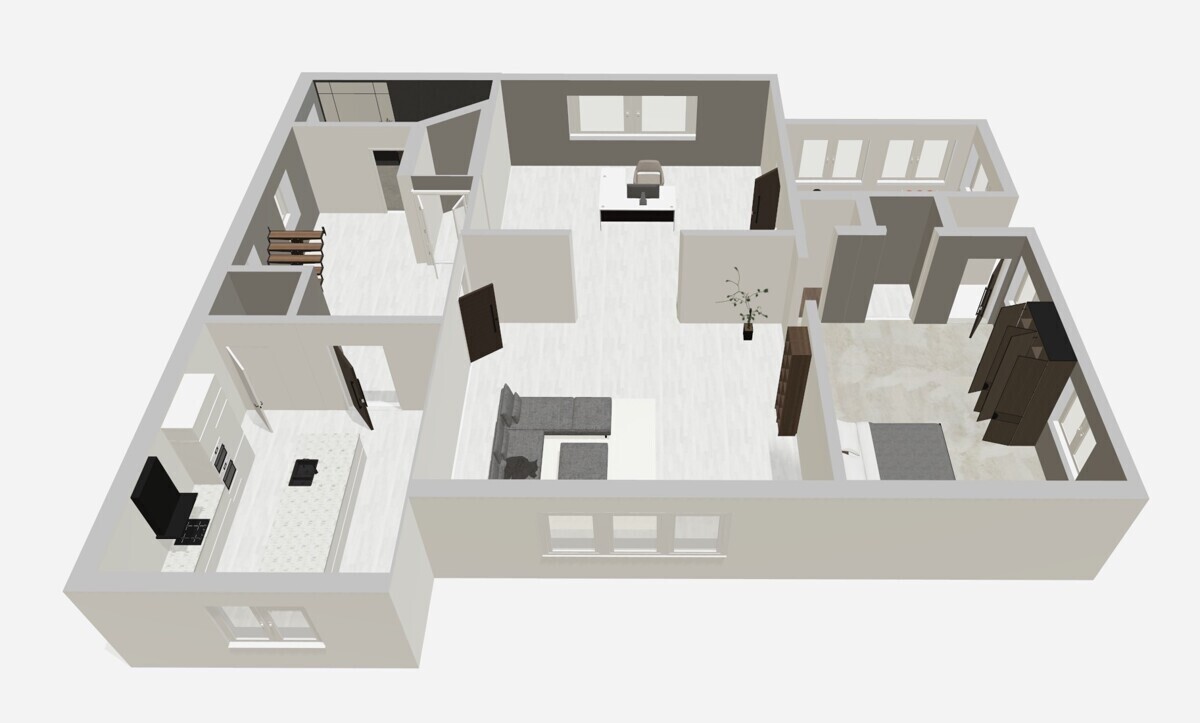 Grundriss Maisonette-Wohnung