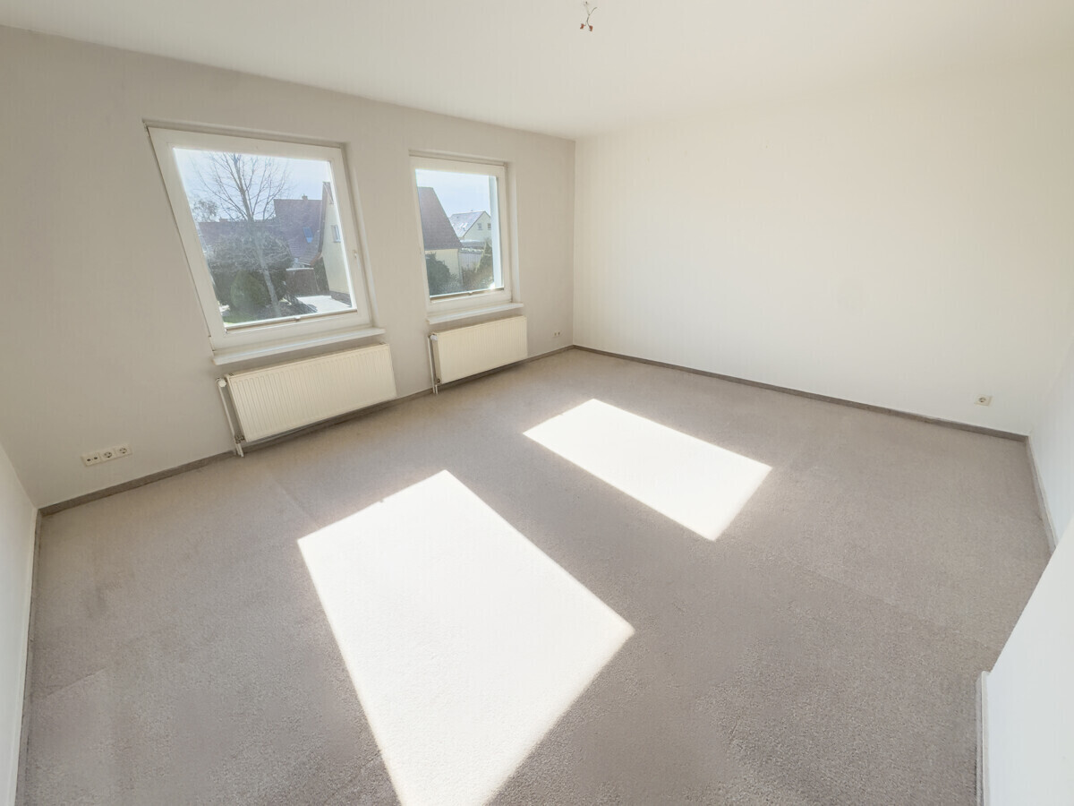 Wohnbereich mit ca. 21 m²