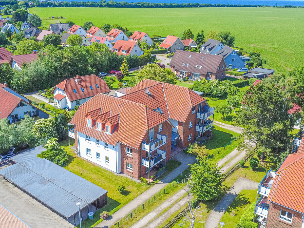 Das Mehrfamilienhaus von außen