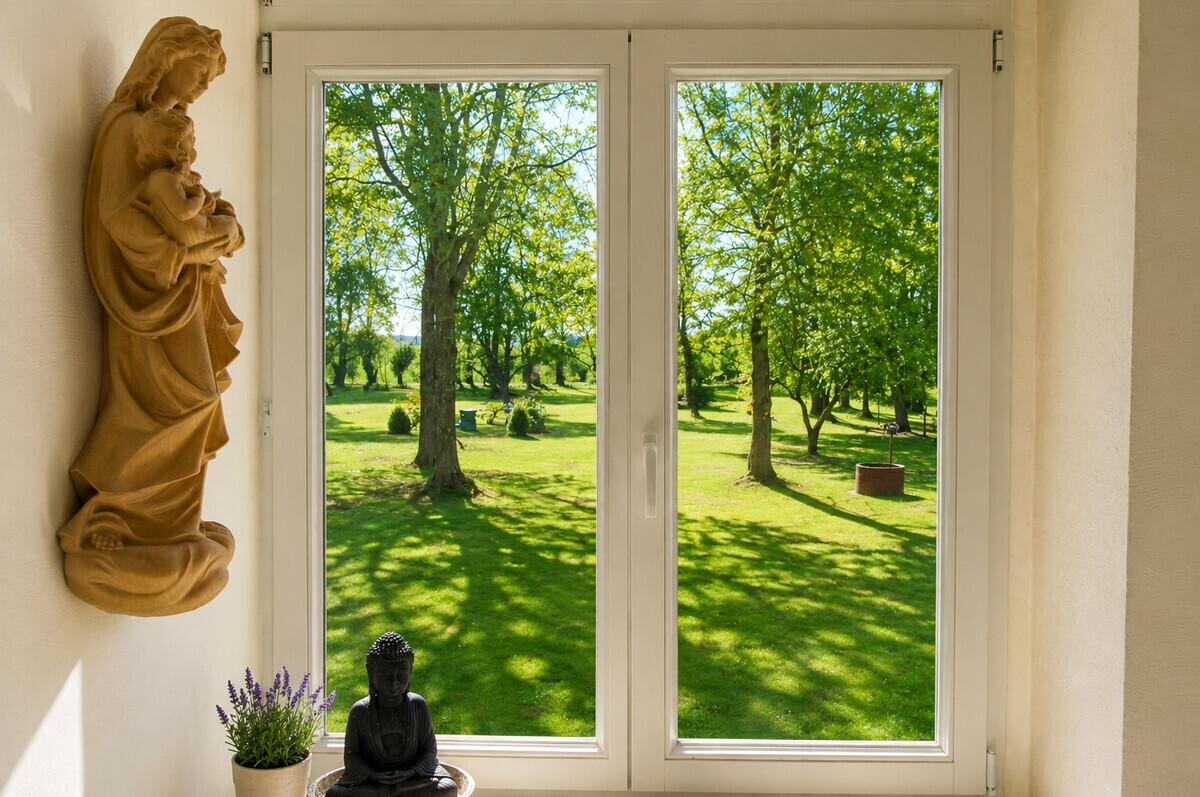 Blick in den Garten