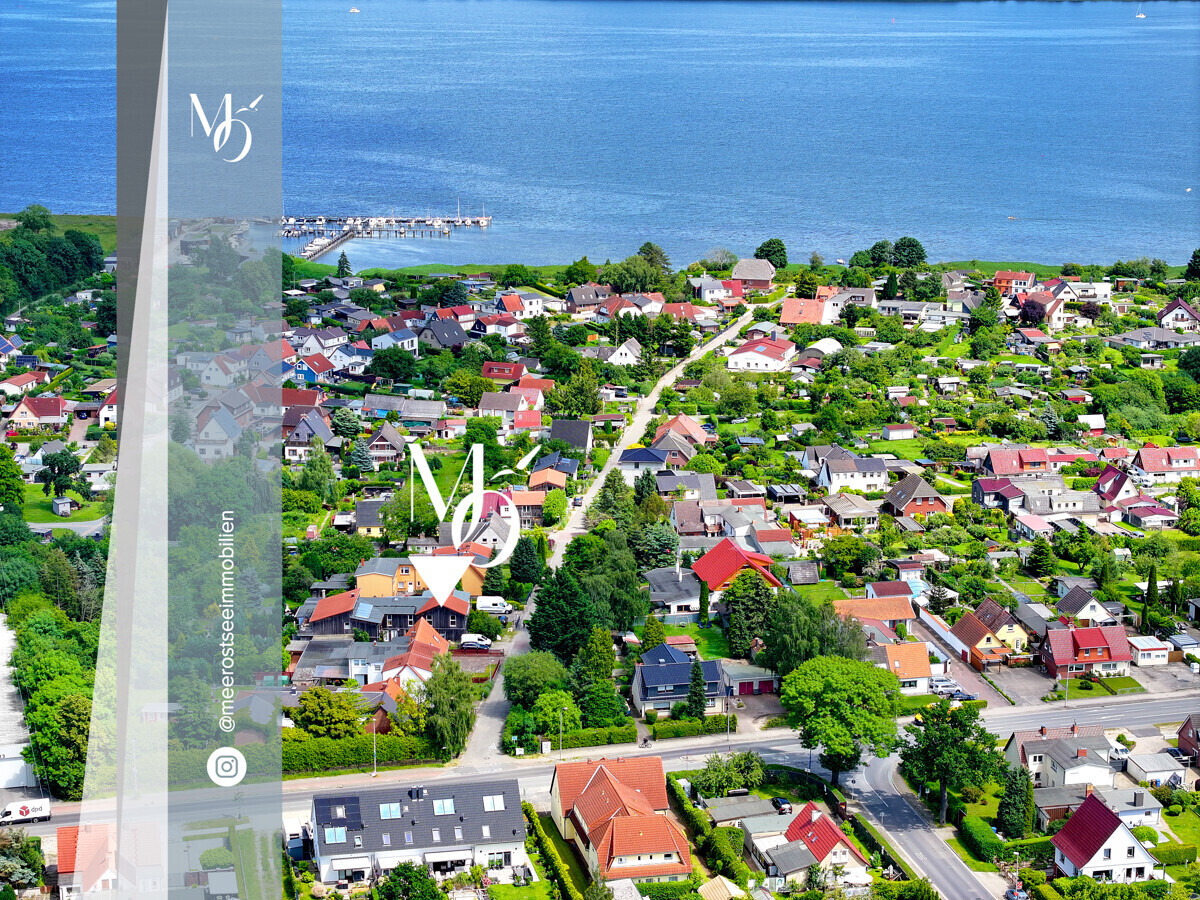 Die Lage der Wohnung in Stralsund