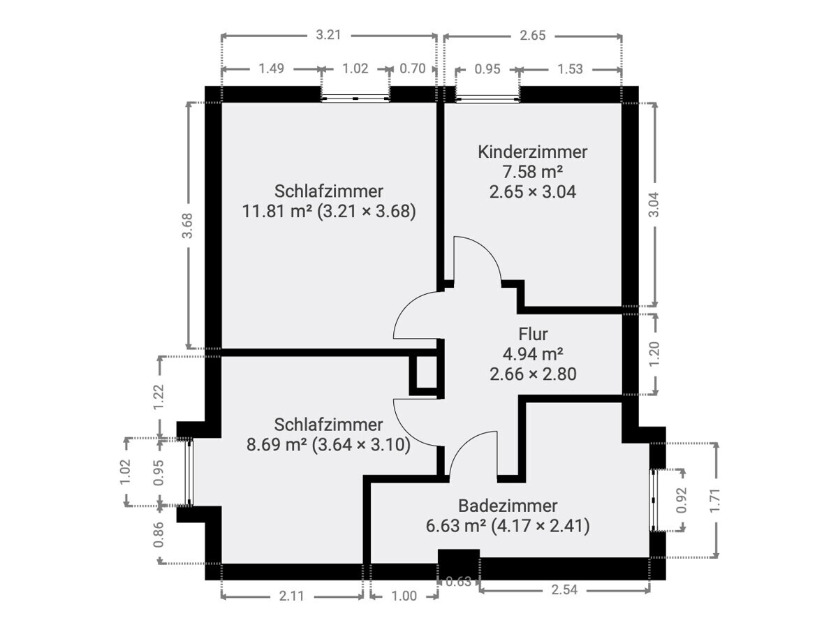 Grundriss DG