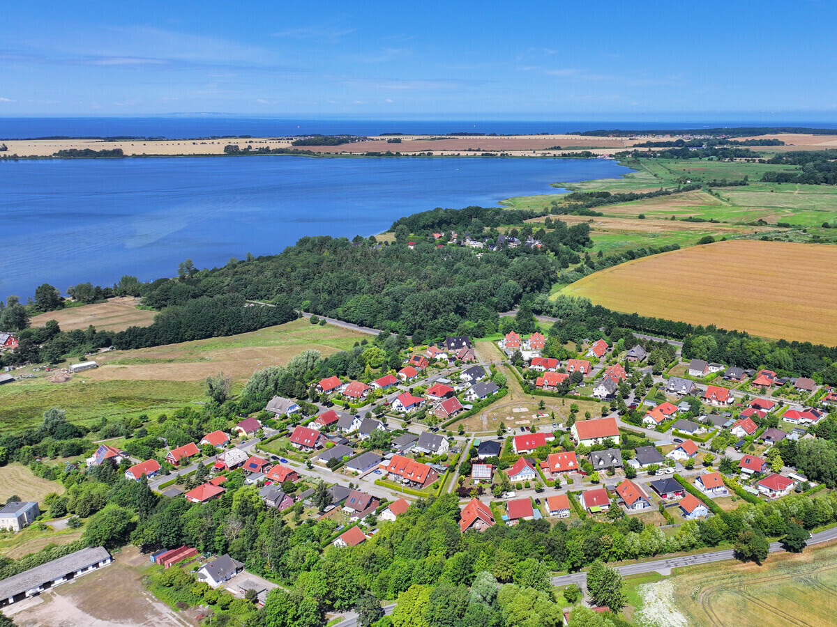 Nur 500 m Luftlinie vom Wasser entfernt