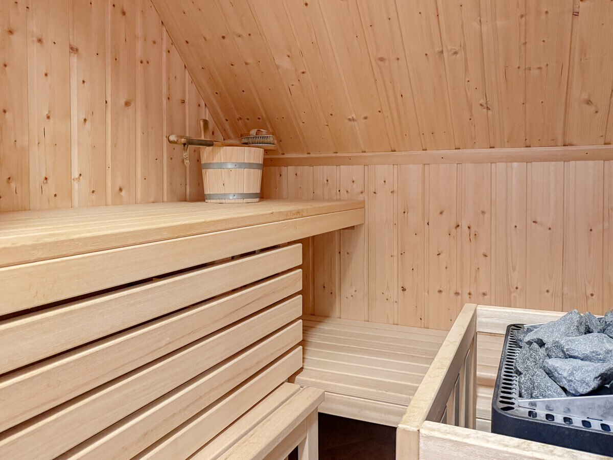 Eine eigene Sauna im OG