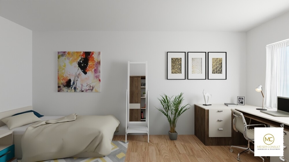 Illu Kind/Arbeitszimmer