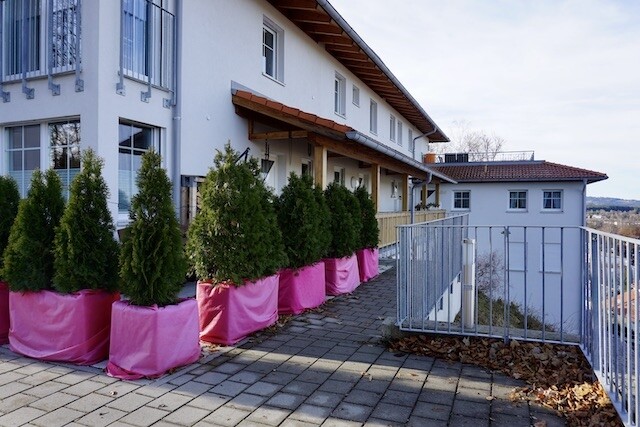 16.Zugang über Stellplatz