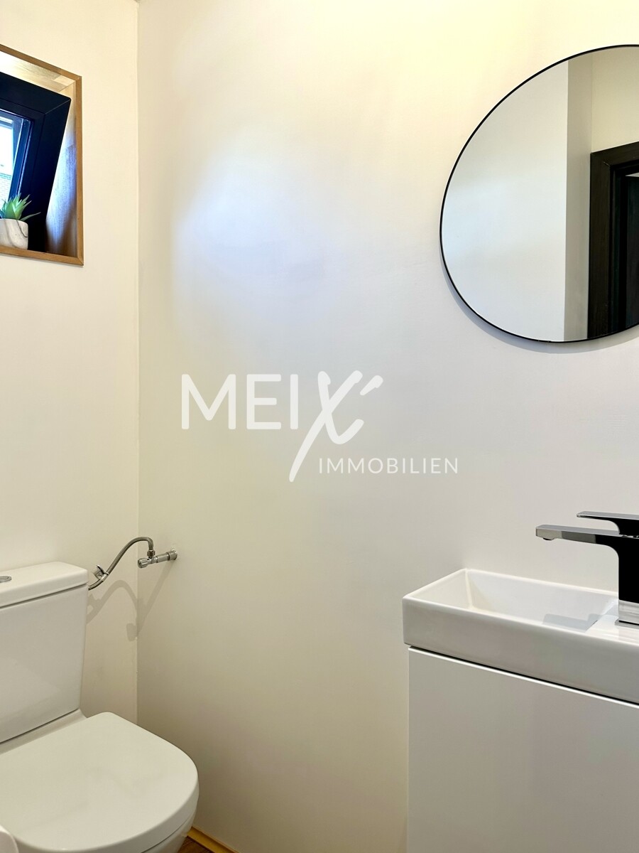 Separates Gäste WC - pur und stilistisch