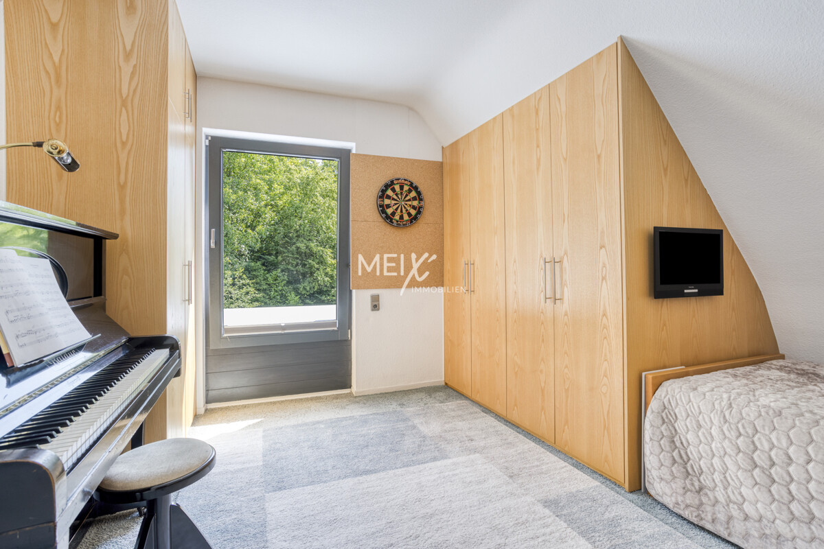 Mit Blick ins Grüne