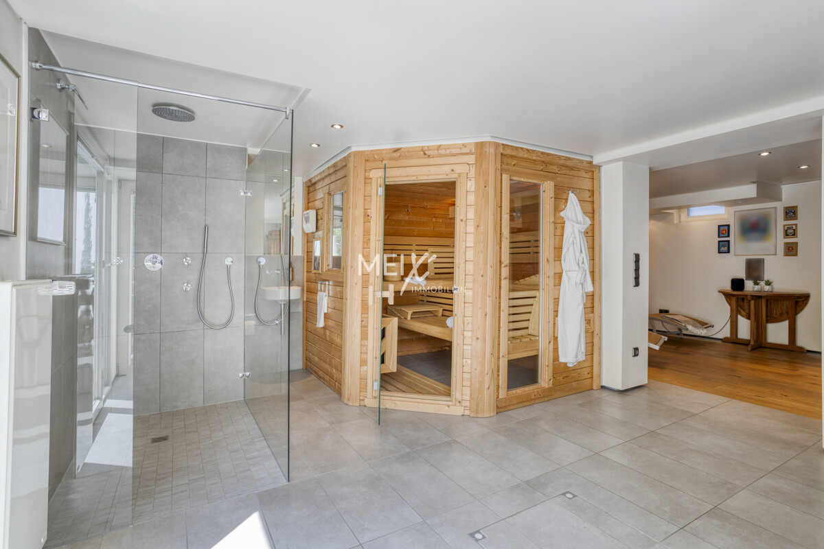 Saunalandschaft mit Stil..