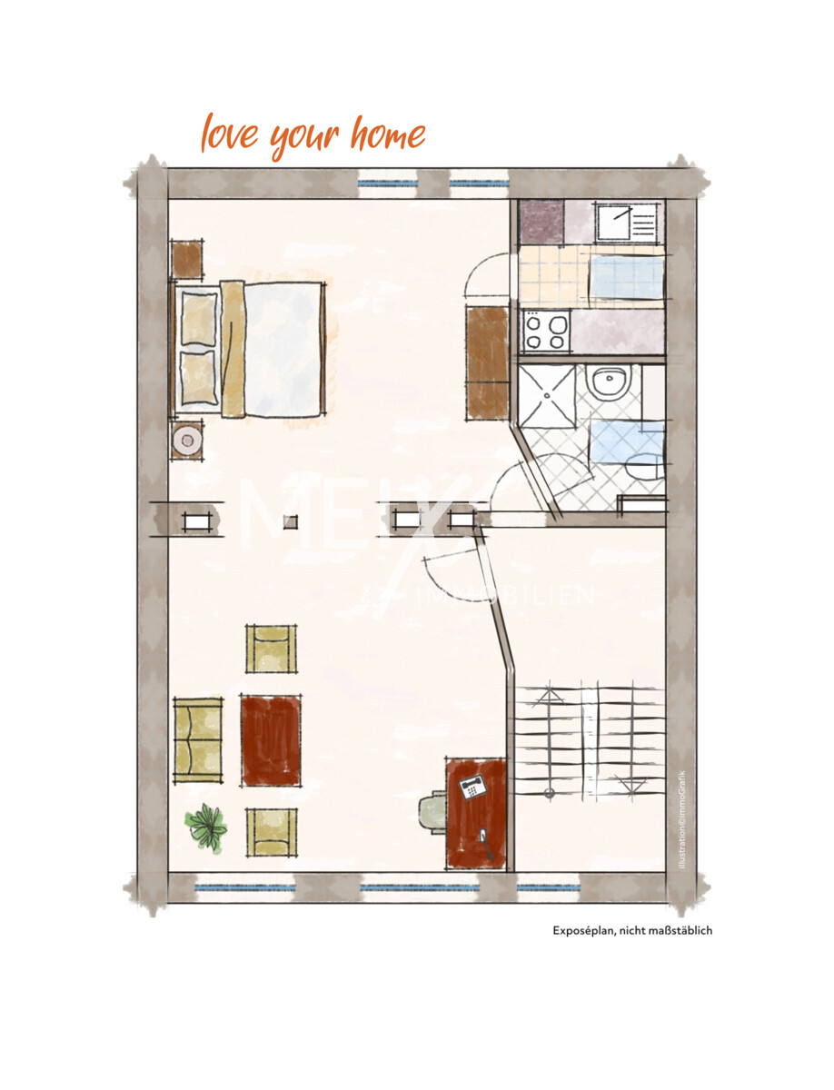 Dachgeschoss - Dient nur der bildhaften Vorstellung