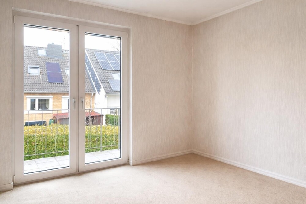 Schlafzimmer mit Balkon