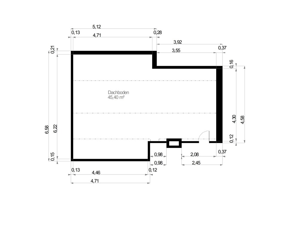 Grundriss Dachgeschoss