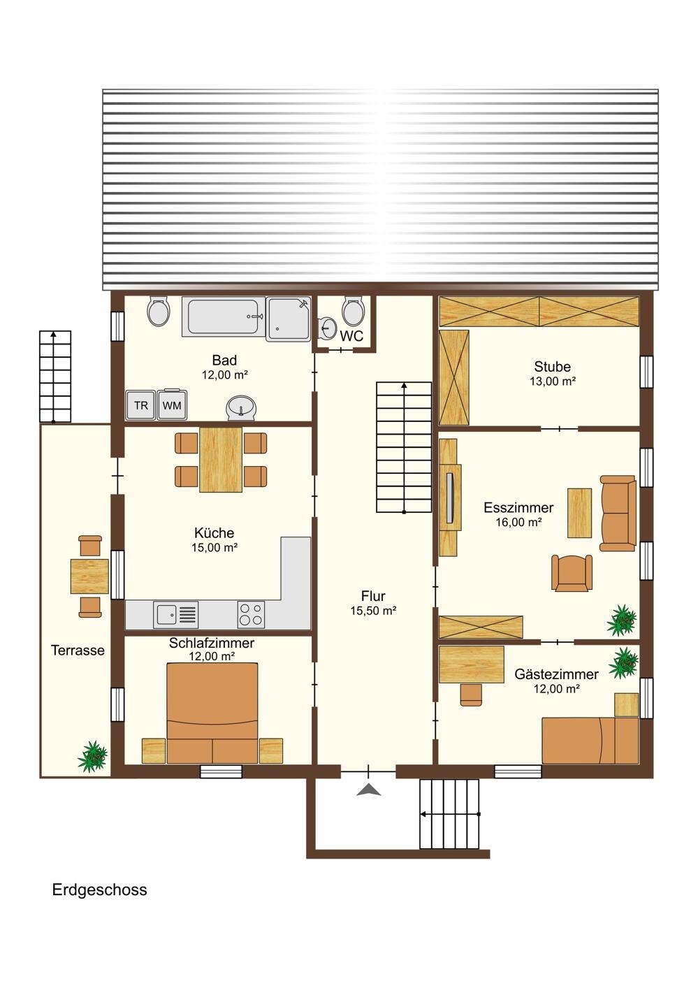 Grundriss Erdgeschoss