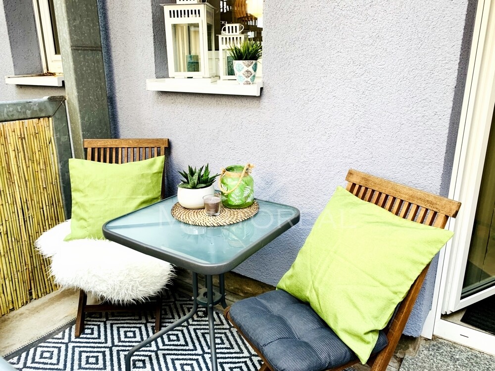 Gemütlicher Balkon