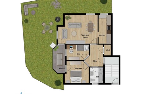 W529 Grundriss Garten 2