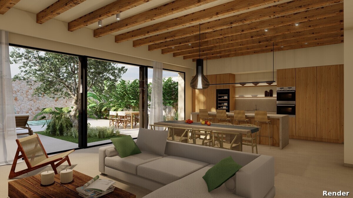 16 Render Living Room