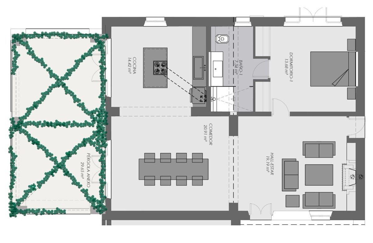 Plano Gästehaus