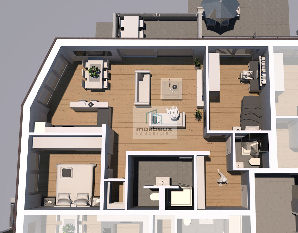 Visualisierung - Wohnung 11