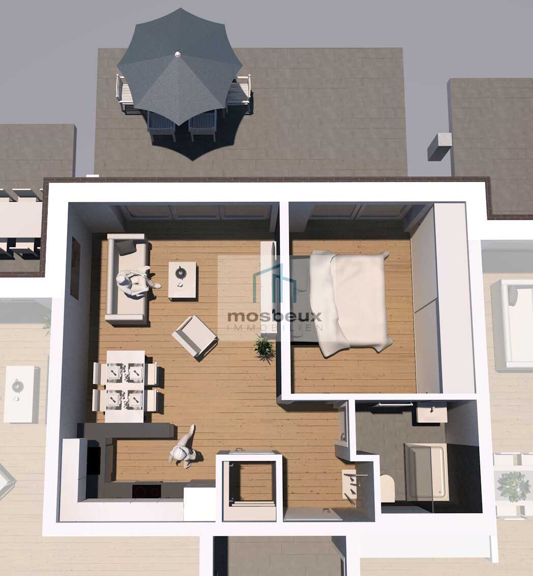 Visualisierung - Wohnung 02