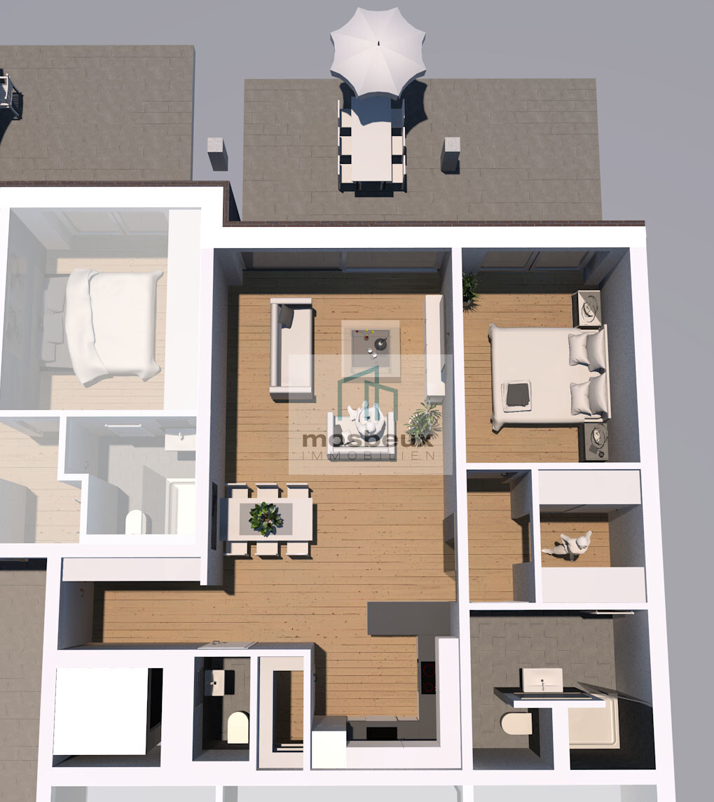 Visualisierung - Wohnung 03