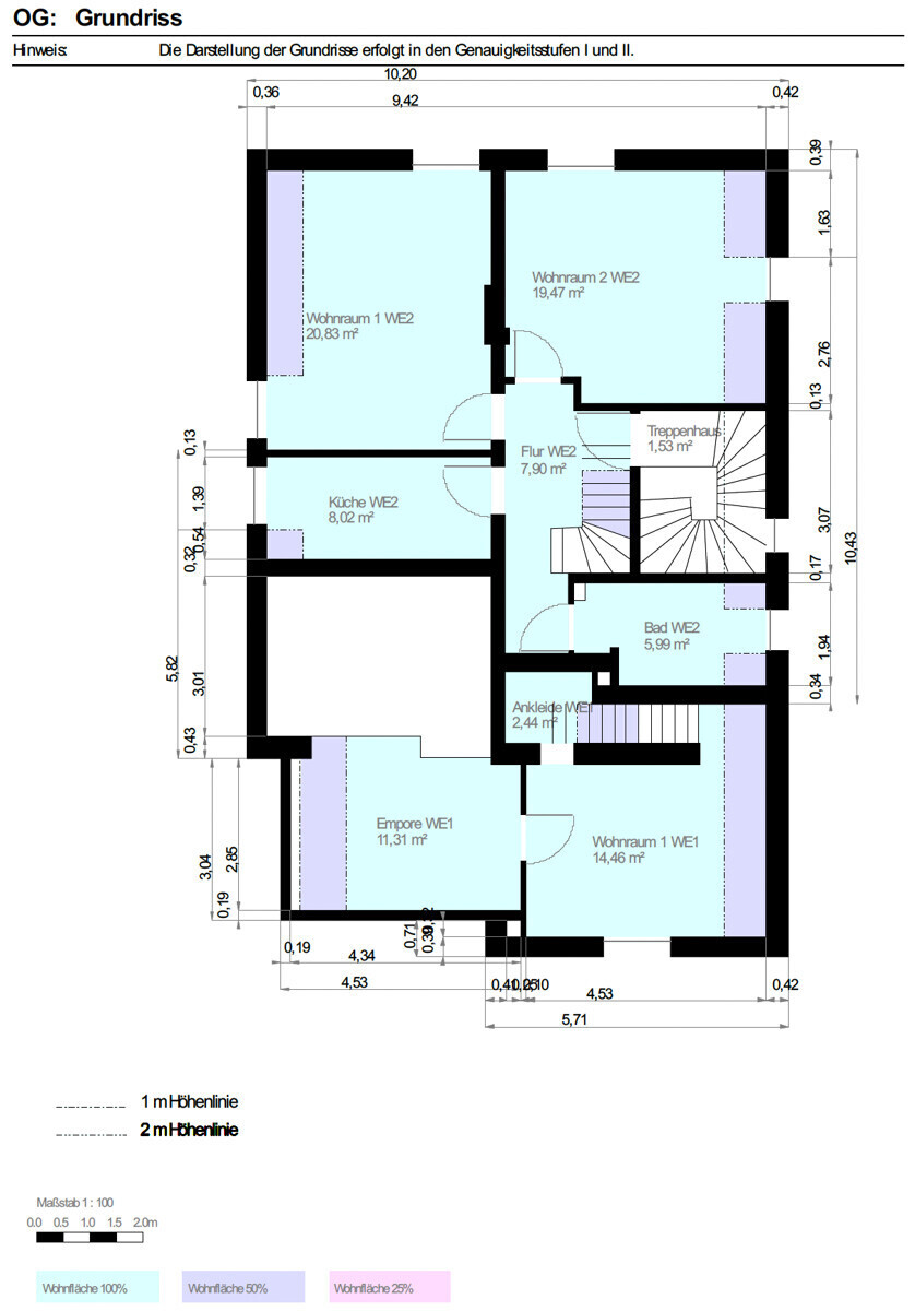Grundriss (Dachgeschoss)