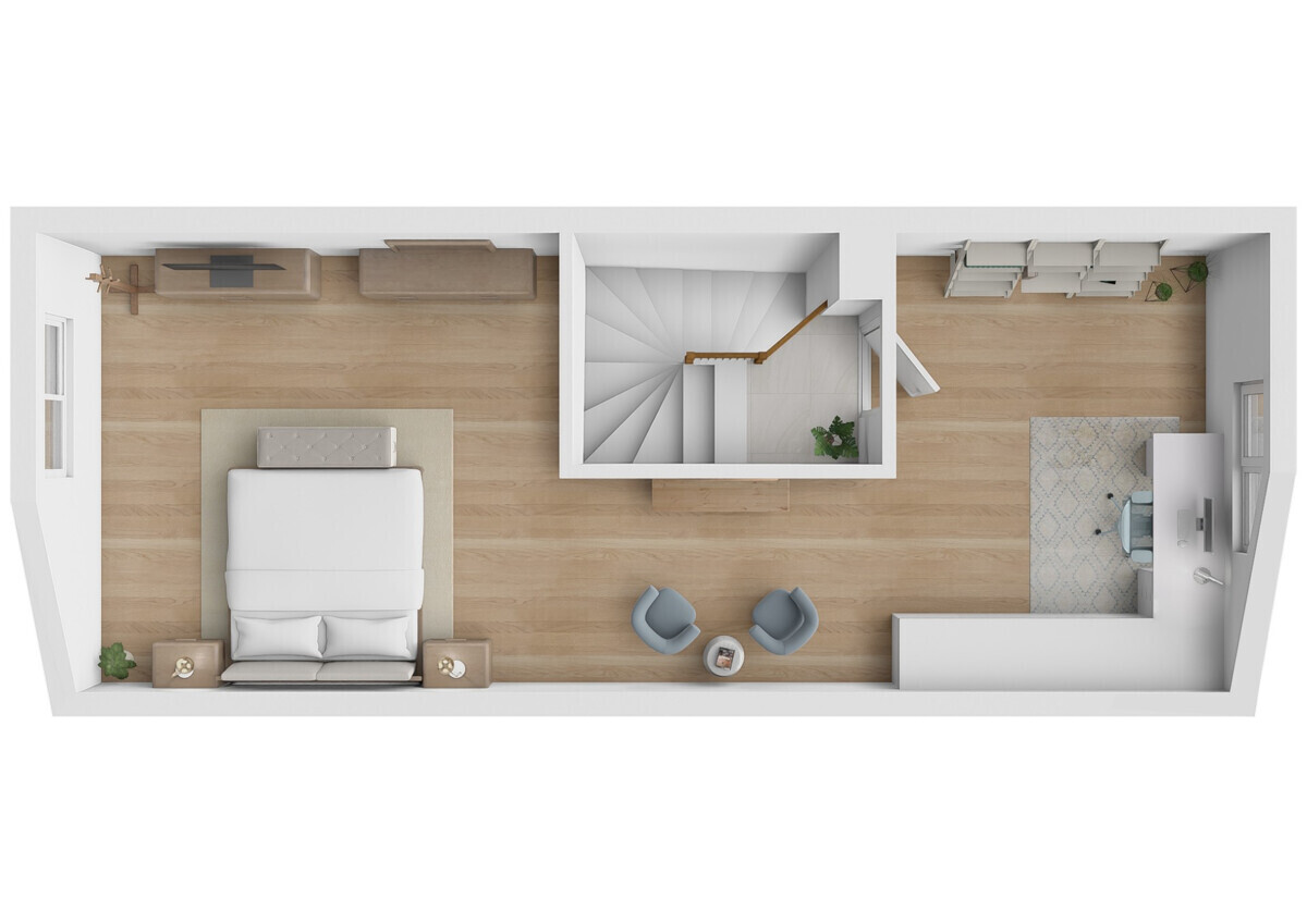 Grundriss (Dachgeschoss)