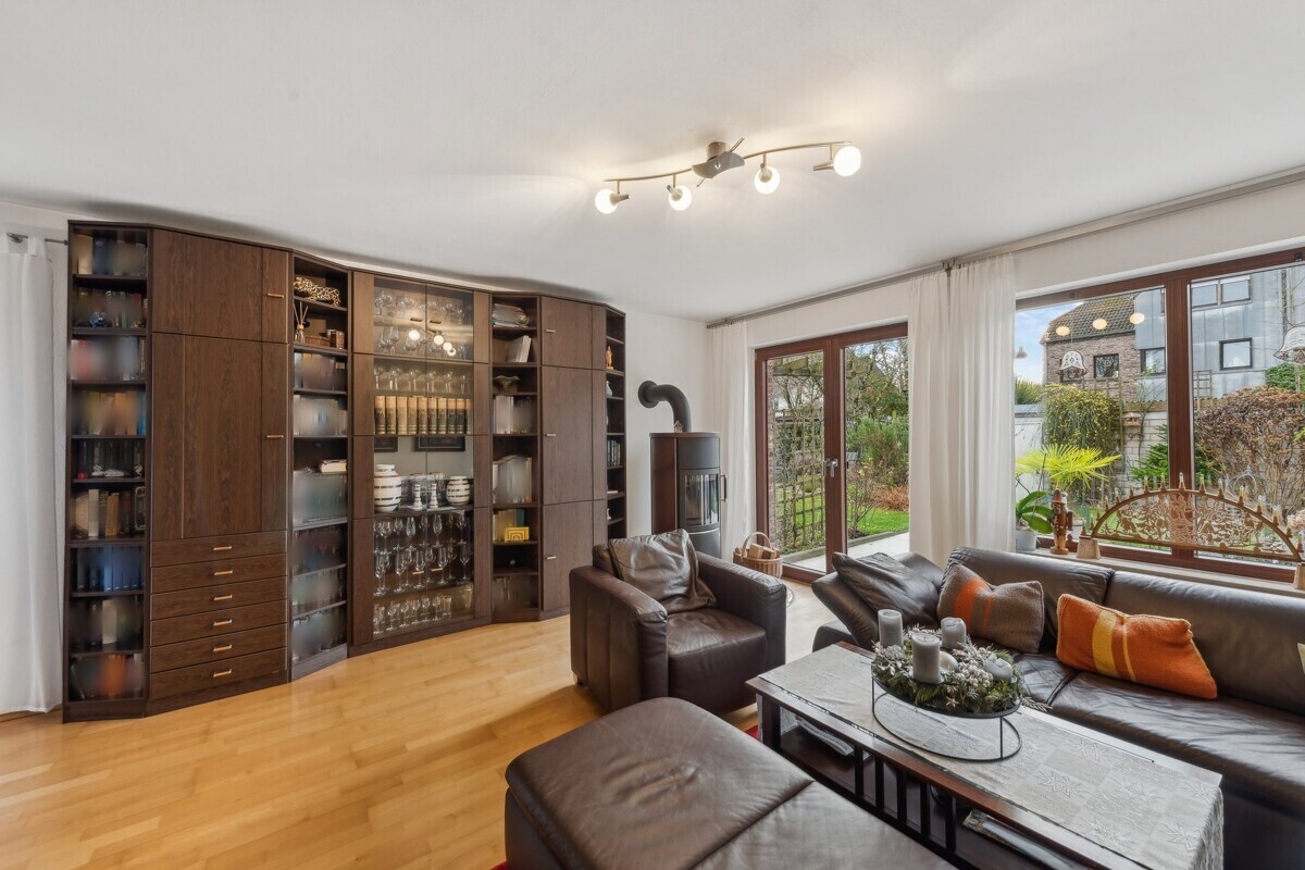 Wohnbereich inkl. Terrassen- und Gartenzugang