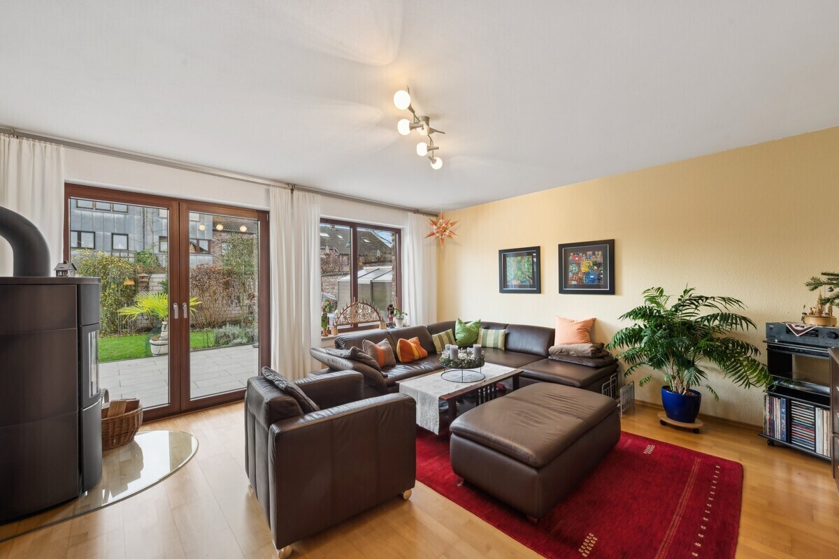 Wohnbereich inkl. Terrassen- und Gartenzugang