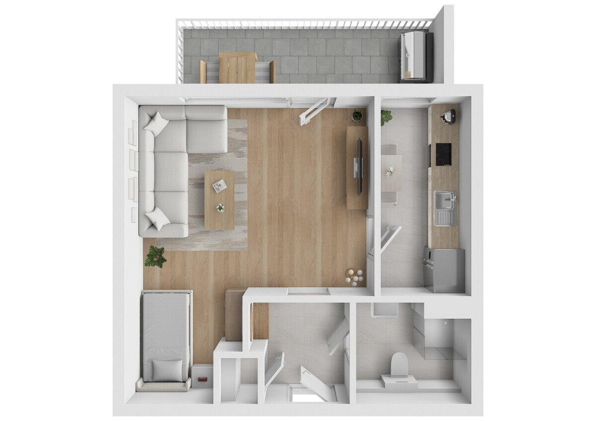 Grundriss (Wohnung 16 | B7)