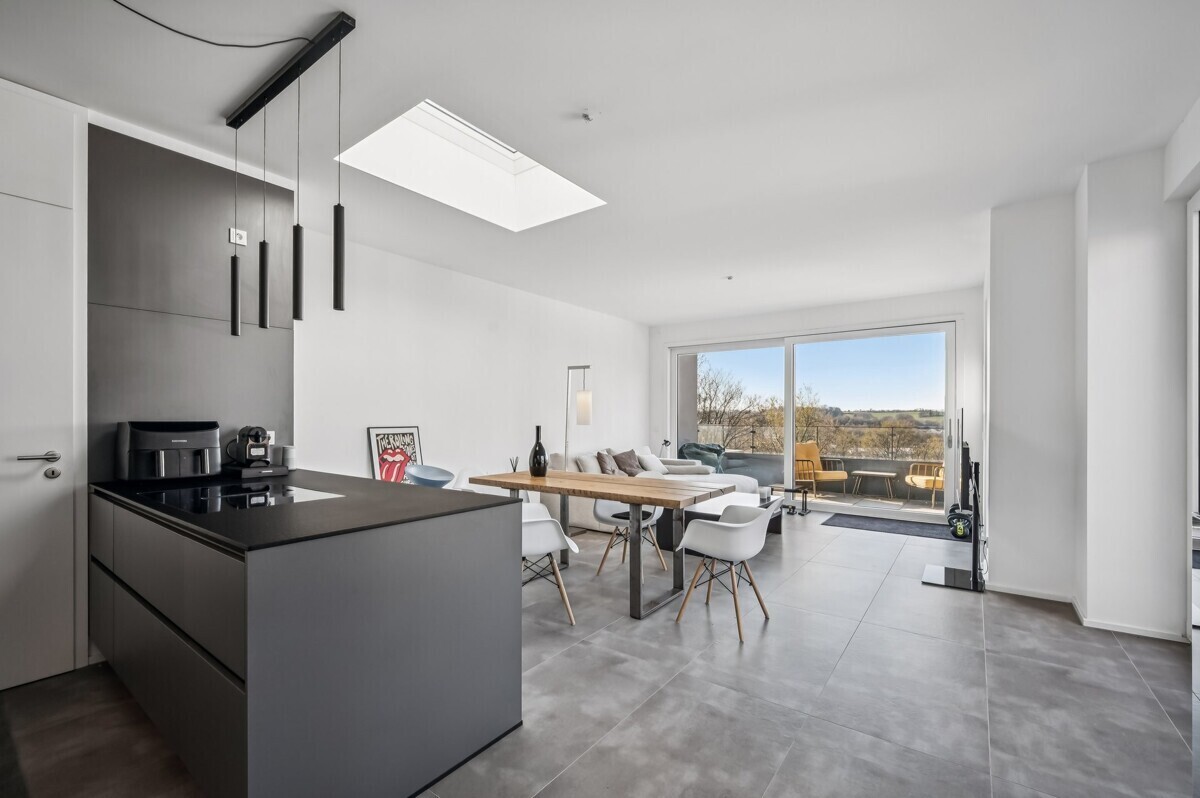 Küchen- Ess- und Wohnbereich