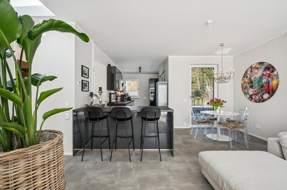 Küchen- Ess- und Wohnbereich